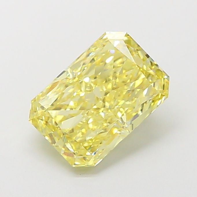 Loose Diamond - RADIANT 3.31ct Fancy Intense Yellow VVS2: Loose Diamond - RADIANT 3.31ct Fancy Intense Yellow VVS2 Source: This is a real non-mined Diamond that has been grown in a lab Shape: RADIANT Carats: 3.31 Color: Fancy Intense Yellow Certification: IG
