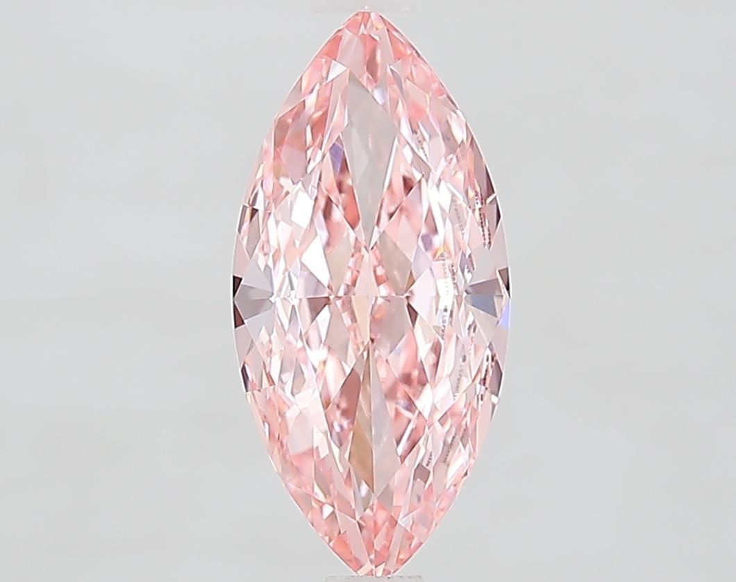 Loose Diamond - MARQUISE 2.03ct Fancy Vivid Pink VVS1: Loose Diamond - MARQUISE 2.03ct Fancy Vivid Pink VVS1 Source: This is a real non-mined Diamond that has been grown in a lab Shape: MARQUISE Carats: 2.03 Color: Fancy Vivid Pink Certification: IGI Vide