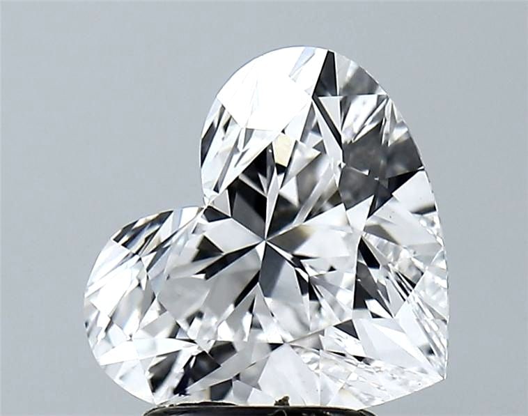 Loose Diamond - HEART 2.66ct E VS1: Loose Diamond - HEART 2.66ct E VS1 Source: This is a real non-mined Diamond that has been grown in a lab Shape: HEART Carats: 2.66 Color: E Clarity: VS1 Certification: GIA Video: