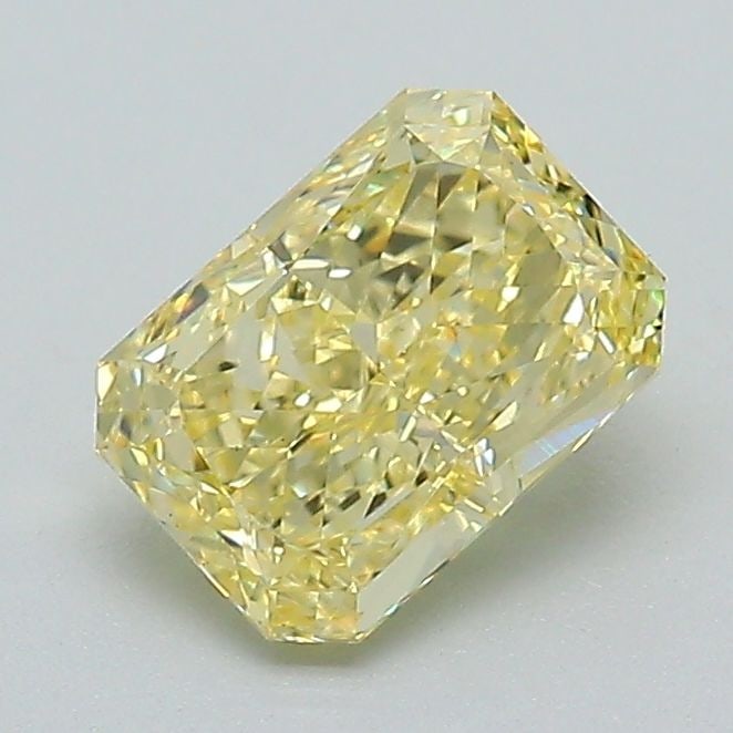 Loose Diamond - RADIANT 1.04ct Fancy Yellow VS1: Loose Diamond - RADIANT 1.04ct Fancy Yellow VS1 Source: This is a real non-mined Diamond that has been grown in a lab Shape: RADIANT Carats: 1.04 Color: Fancy Yellow Certification: IGI Video: