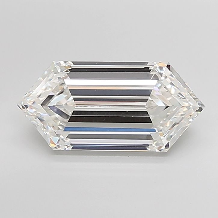 Loose Diamond - HEXAGONAL 7.07ct G VVS2: Loose Diamond - HEXAGONAL 7.07ct G VVS2 Source: This is a real non-mined Diamond that has been grown in a lab Shape: HEXAGONAL Carats: 7.07 Color: G Clarity: VVS2 Certification: IGI Video: