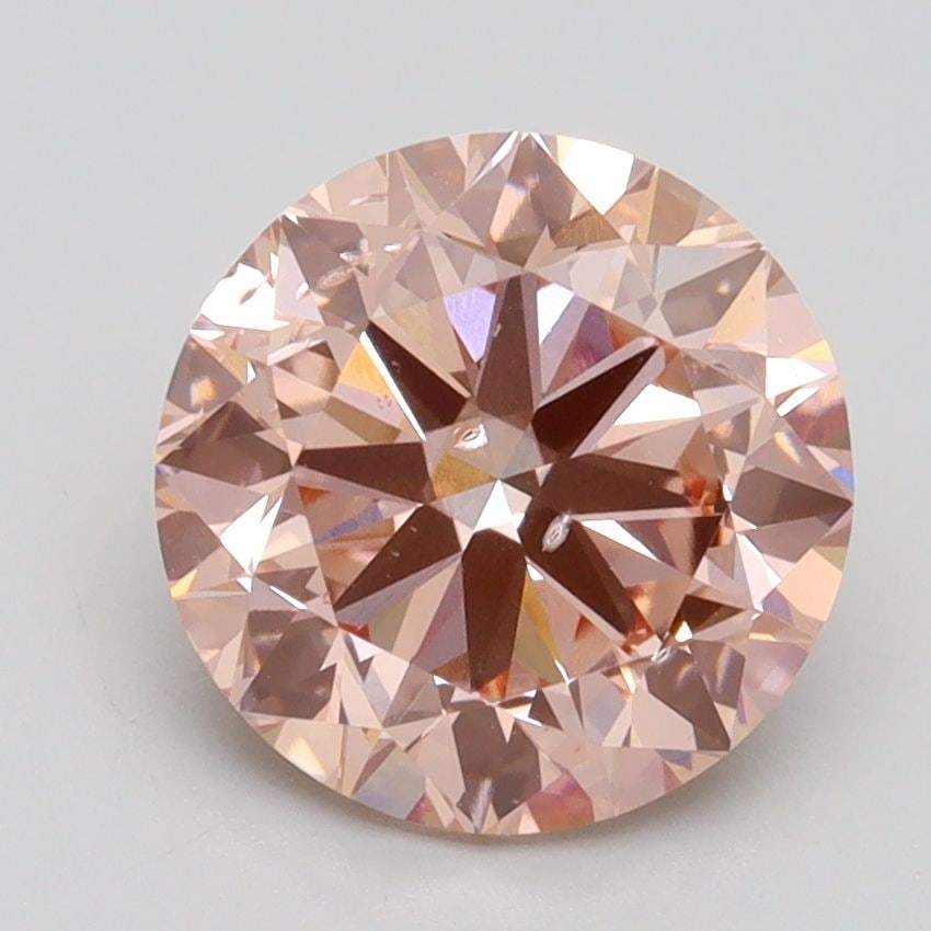 Loose Diamond - ROUND 2.5ct Fancy Intense Pink SI1: Loose Diamond - ROUND 2.5ct Fancy Intense Pink SI1 Source: This is a real non-mined Diamond that has been grown in a lab Shape: ROUND Carats: 2.5 Color: Fancy Intense Pink Certification: IGI Video: