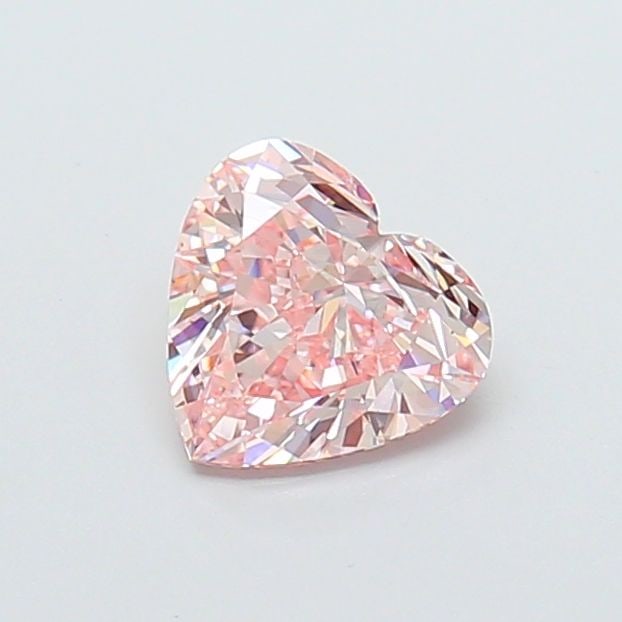 Loose Diamond - HEART 1.01ct Fancy Intense Pink VVS2: Loose Diamond - HEART 1.01ct Fancy Intense Pink VVS2 Source: This is a real non-mined Diamond that has been grown in a lab Shape: HEART Carats: 1.01 Color: Fancy Intense Pink Certification: IGI Video: