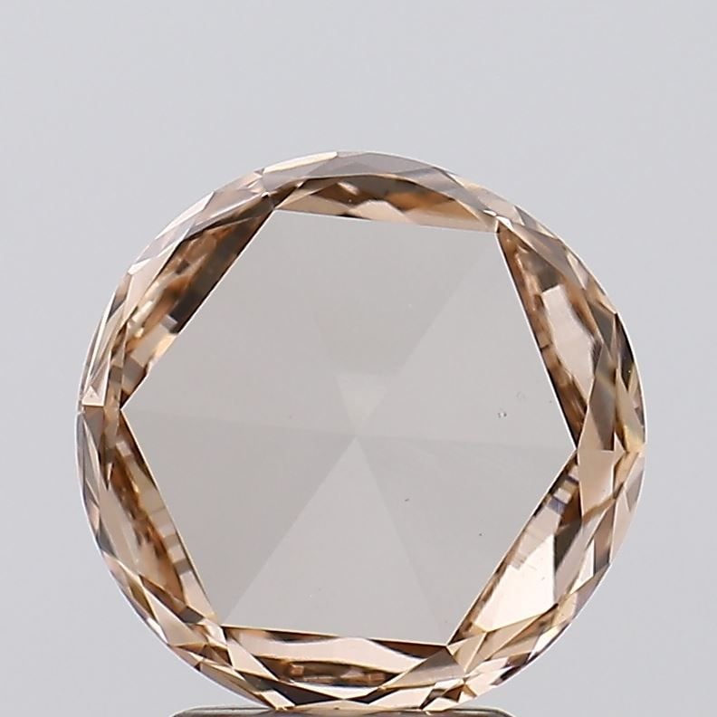 Loose Diamond - ROSE 1.94ct Fancy Light Brown VS1: Loose Diamond - ROSE 1.94ct Fancy Light Brown VS1 Source: This is a real non-mined Diamond that has been grown in a lab Shape: ROSE Carats: 1.94 Color: Fancy Light Brown Certification: IGI Video: