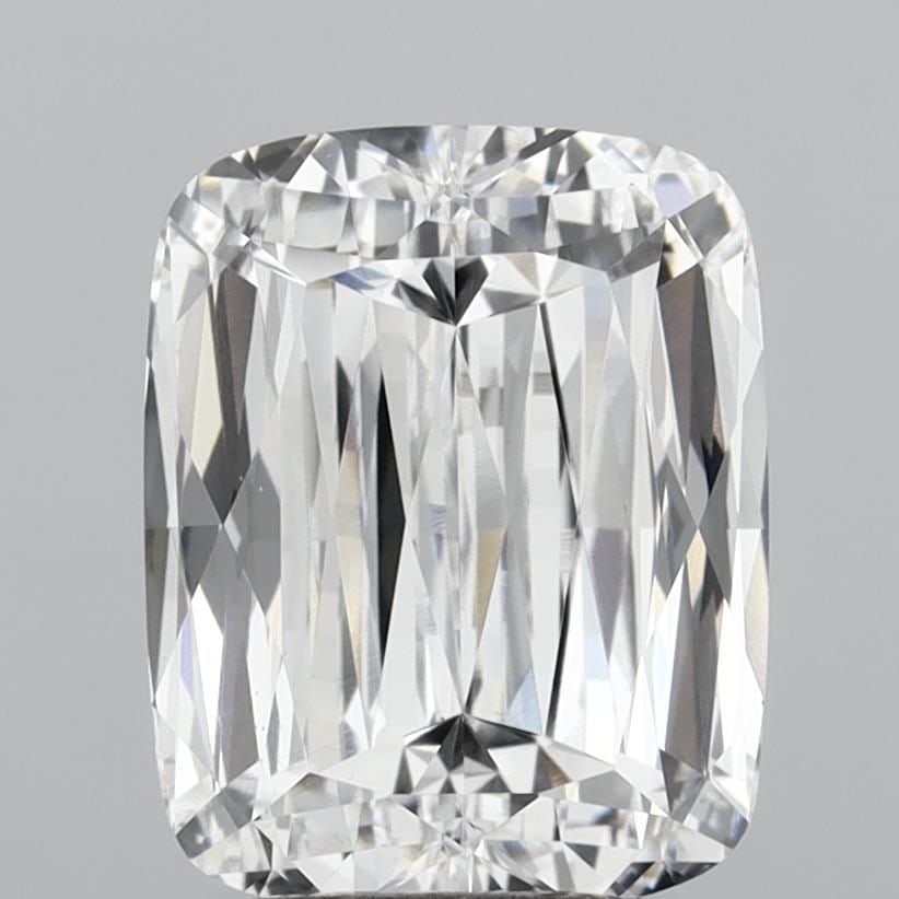 Loose Diamond - CUSHION MODIFIED 3.32ct E VS1: Loose Diamond - CUSHION MODIFIED 3.32ct E VS1 Source: This is a real non-mined Diamond that has been grown in a lab Shape: CUSHION MODIFIED Carats: 3.32 Color: E Clarity: VS1 Certification: IGI Video: