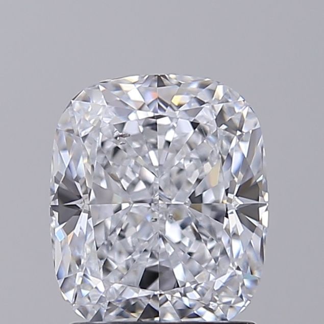 Loose Diamond - CUSHION BRILLIANT 2.01ct E SI1: Loose Diamond - CUSHION BRILLIANT 2.01ct E SI1 Source: This is a real non-mined Diamond that has been grown in a lab Shape: CUSHION BRILLIANT Carats: 2.01 Color: E Clarity: SI1 Certification: IGI Vide