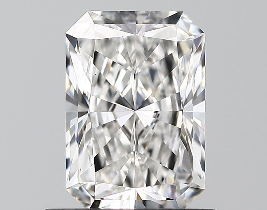 Loose Diamond - RADIANT 0.9ct F VS1: Loose Diamond - RADIANT 0.9ct F VS1 Source: This is a real non-mined Diamond that has been grown in a lab Shape: RADIANT Carats: 0.9 Color: F Clarity: VS1 Certification: IGI Video: