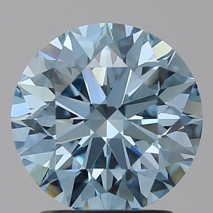 Ideal Loose Diamond - ROUND 2.01ct Blue VVS2: Ideal Loose Diamond - ROUND 2.01ct Blue VVS2 Source: This is a real non-mined Diamond that has been grown in a lab Shape: ROUND Carats: 2.01 Color: Blue Certification: NONE Video: