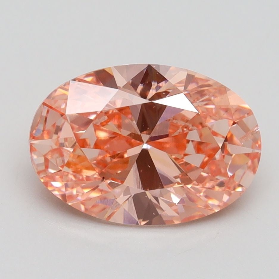 Loose Diamond - OVAL 2.27ct Fancy Vivid Pink SI1: Loose Diamond - OVAL 2.27ct Fancy Vivid Pink SI1 Source: This is a real non-mined Diamond that has been grown in a lab Shape: OVAL Carats: 2.27 Color: Fancy Vivid Pink Certification: IGI Video: