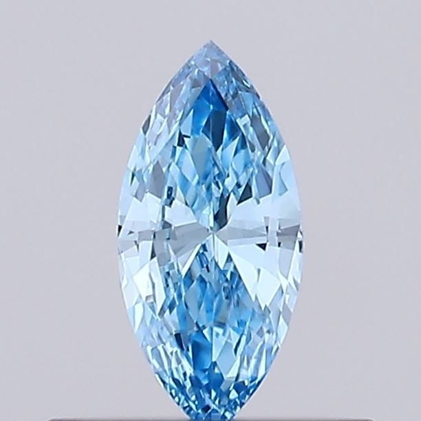 Loose Diamond - MARQUISE 0.25ct Fancy Vivid Blue VS2: Loose Diamond - MARQUISE 0.25ct Fancy Vivid Blue VS2 Source: This is a real non-mined Diamond that has been grown in a lab Shape: MARQUISE Carats: 0.25 Color: Fancy Vivid Blue Certification: NONE Vide