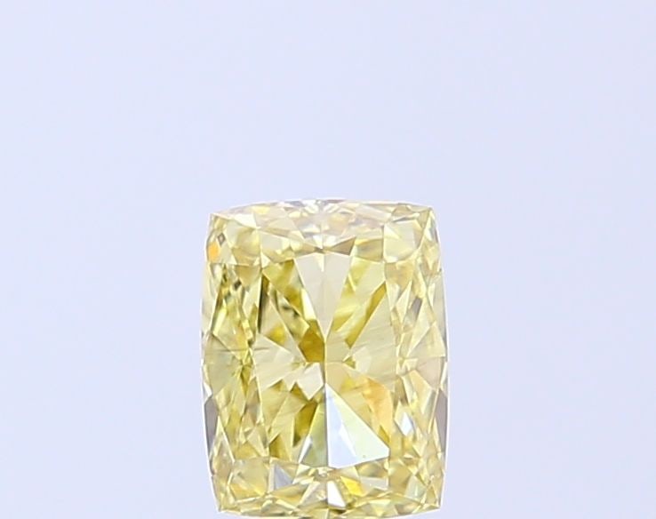 Loose Diamond - CUSHION MODIFIED 1.02ct Fancy Yellow VS2: Loose Diamond - CUSHION MODIFIED 1.02ct Fancy Yellow VS2 Source: This is a real non-mined Diamond that has been grown in a lab Shape: CUSHION MODIFIED Carats: 1.02 Color: Fancy Yellow Certification: I