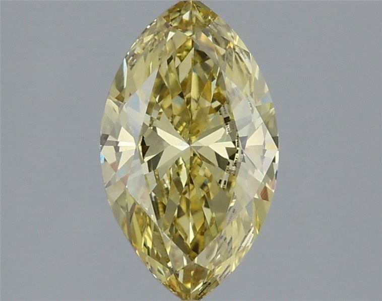 Loose Diamond - MARQUISE 1.39ct Fancy Intense Yellow VVS2: Loose Diamond - MARQUISE 1.39ct Fancy Intense Yellow VVS2 Source: This is a real non-mined Diamond that has been grown in a lab Shape: MARQUISE Carats: 1.39 Color: Fancy Intense Yellow Certification: 