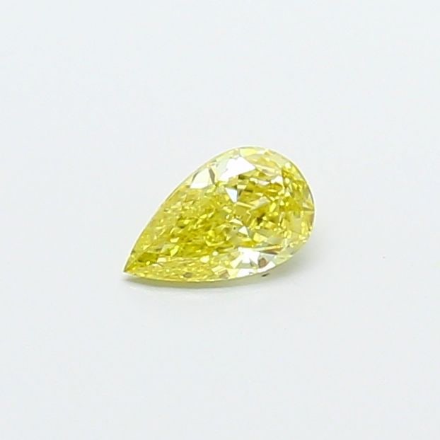 Loose Diamond - PEAR 0.21ct Fancy Vivid Yellow VS1: Loose Diamond - PEAR 0.21ct Fancy Vivid Yellow VS1 Source: This is a real non-mined Diamond that has been grown in a lab Shape: PEAR Carats: 0.21 Color: Fancy Vivid Yellow Certification: NONE Video: