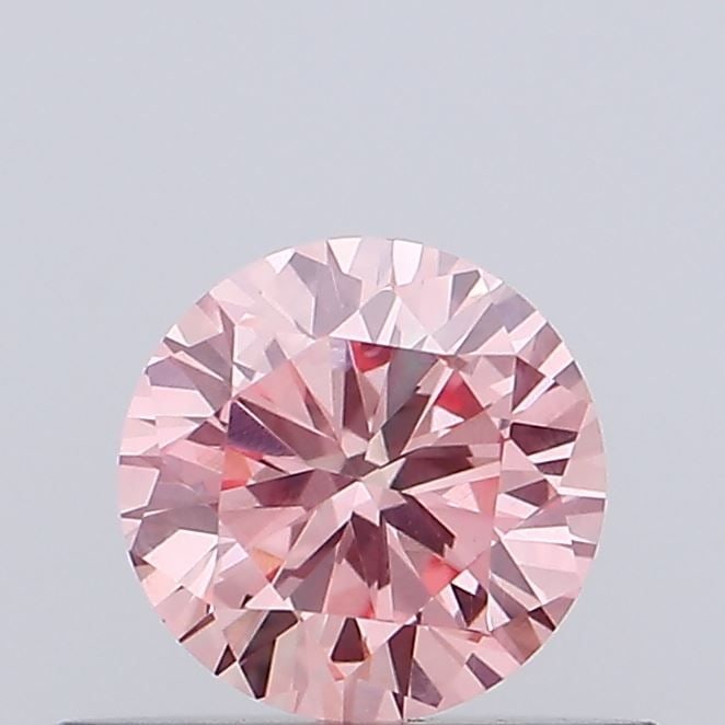 Loose Diamond - ROUND 0.33ct Fancy Intense Pink VVS2: Loose Diamond - ROUND 0.33ct Fancy Intense Pink VVS2 Source: This is a real non-mined Diamond that has been grown in a lab Shape: ROUND Carats: 0.33 Color: Fancy Intense Pink Certification: IGI Video:
