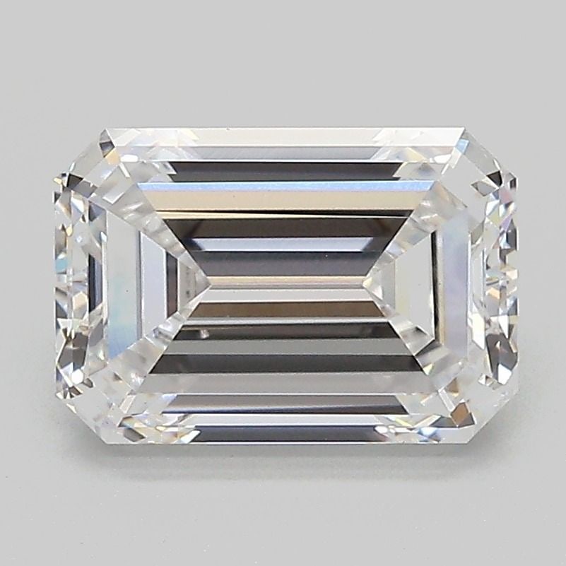 Loose Diamond - EMERALD 2.49ct D VVS2: Loose Diamond - EMERALD 2.49ct D VVS2 Source: This is a real non-mined Diamond that has been grown in a lab Shape: EMERALD Carats: 2.49 Color: D Clarity: VVS2 Certification: IGI Video: