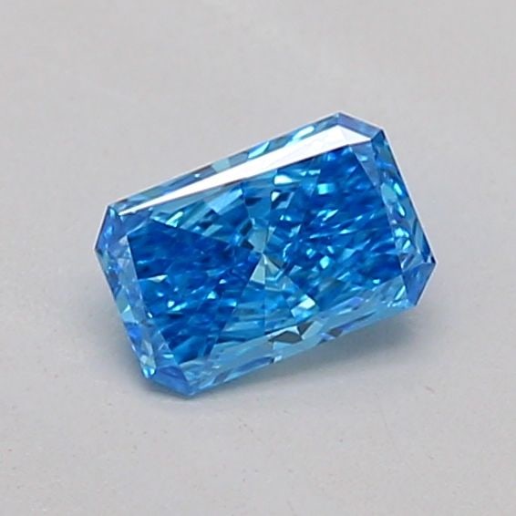 Loose Diamond - RADIANT 0.21ct Fancy Vivid Blue VVS2: Loose Diamond - RADIANT 0.21ct Fancy Vivid Blue VVS2 Source: This is a real non-mined Diamond that has been grown in a lab Shape: RADIANT Carats: 0.21 Color: Fancy Vivid Blue Certification: IGI Video: