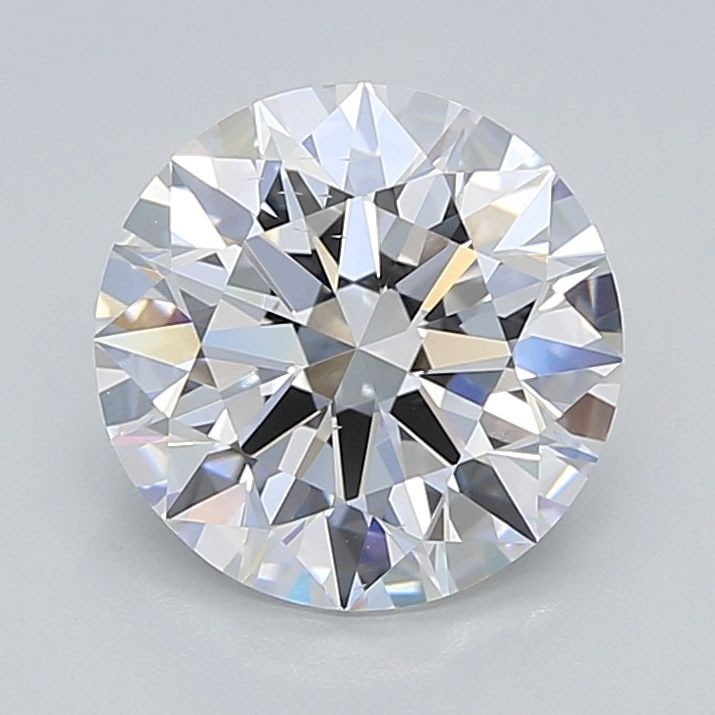Ideal Loose Diamond - ROUND 2.01ct D VS2: Ideal Loose Diamond - ROUND 2.01ct D VS2 Source: This is a real non-mined Diamond that has been grown in a lab Shape: ROUND Carats: 2.01 Color: D Clarity: VS2 Certification: IGI Video: