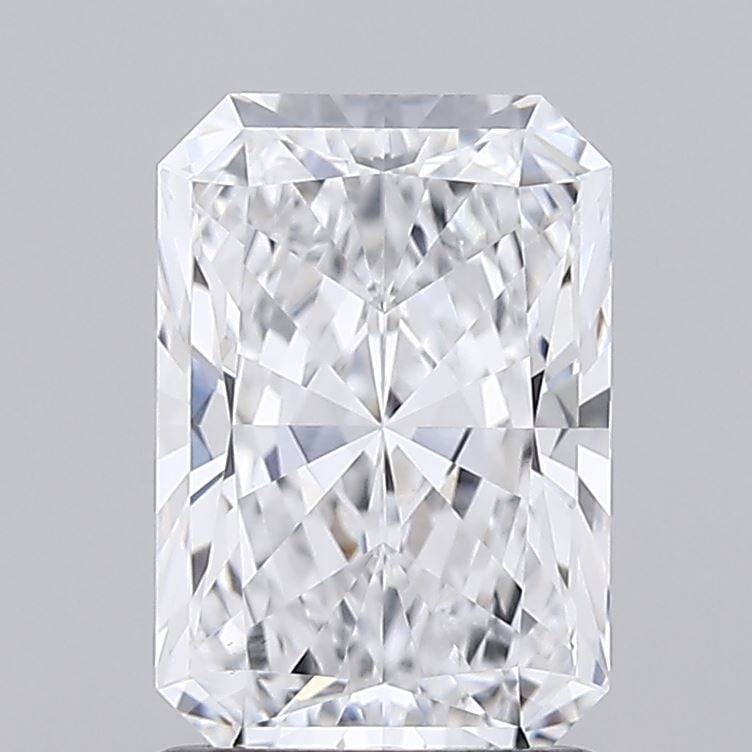 Loose Diamond - RADIANT 1.44ct D VVS2: Loose Diamond - RADIANT 1.44ct D VVS2 Source: This is a real non-mined Diamond that has been grown in a lab Shape: RADIANT Carats: 1.44 Color: D Clarity: VVS2 Certification: GCAL Video: