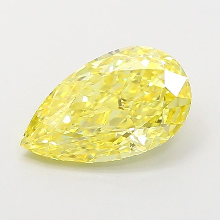 Loose Diamond - PEAR 1.64ct Fancy Vivid Yellow VS1: Loose Diamond - PEAR 1.64ct Fancy Vivid Yellow VS1 Source: This is a real non-mined Diamond that has been grown in a lab Shape: PEAR Carats: 1.64 Color: Fancy Vivid Yellow Certification: IGI Video:
