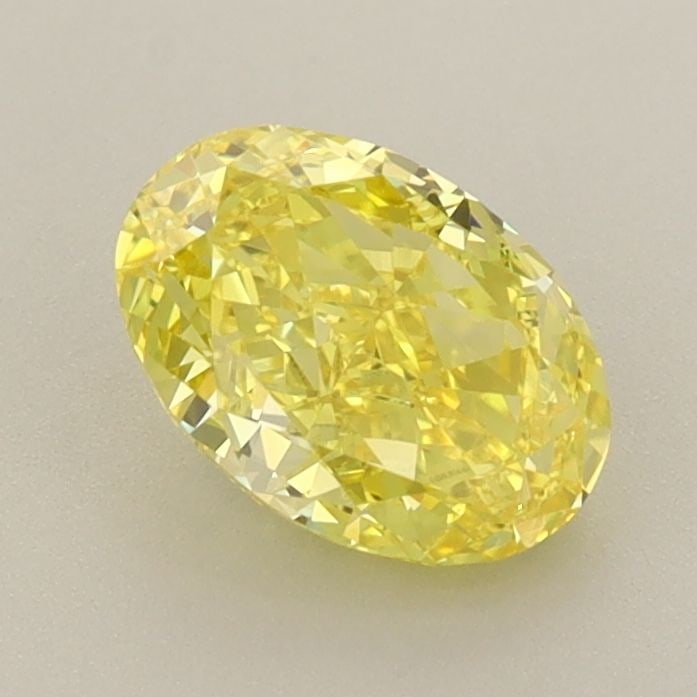 Loose Diamond - OVAL 1.17ct Fancy Vivid Yellow VS1: Loose Diamond - OVAL 1.17ct Fancy Vivid Yellow VS1 Source: This is a real non-mined Diamond that has been grown in a lab Shape: OVAL Carats: 1.17 Color: Fancy Vivid Yellow Certification: IGI Video: