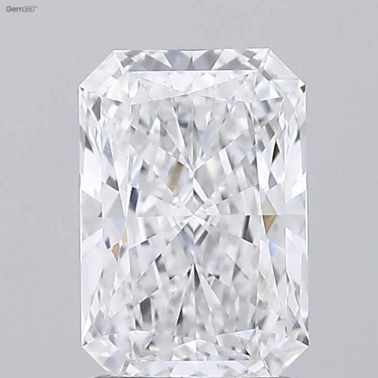Loose Diamond - RADIANT 1.75ct E VVS2: Loose Diamond - RADIANT 1.75ct E VVS2 Source: This is a real non-mined Diamond that has been grown in a lab Shape: RADIANT Carats: 1.75 Color: E Clarity: VVS2 Certification: GIA Video: