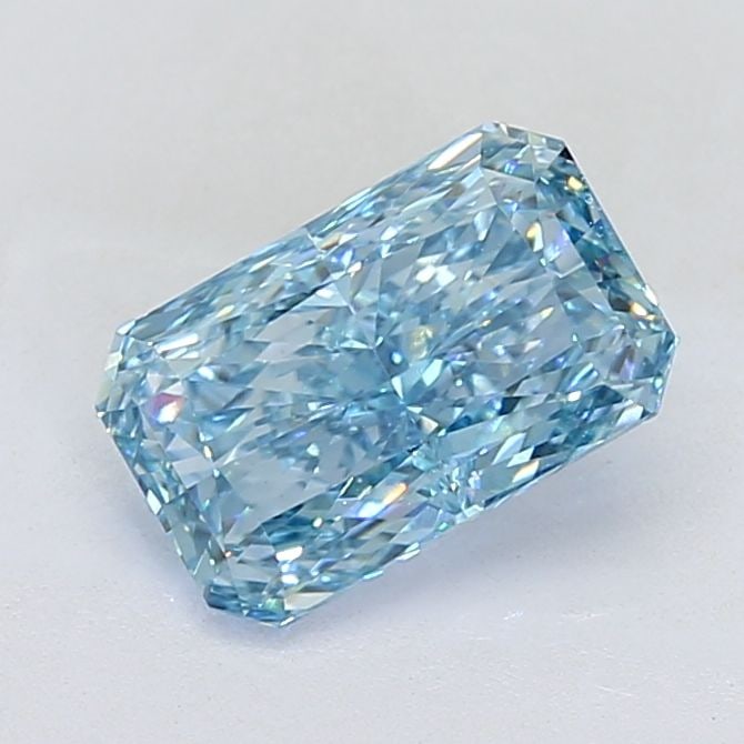 Loose Diamond - RADIANT 2.77ct Fancy Vivid Blue VVS2: Loose Diamond - RADIANT 2.77ct Fancy Vivid Blue VVS2 Source: This is a real non-mined Diamond that has been grown in a lab Shape: RADIANT Carats: 2.77 Color: Fancy Vivid Blue Certification: IGI Video: