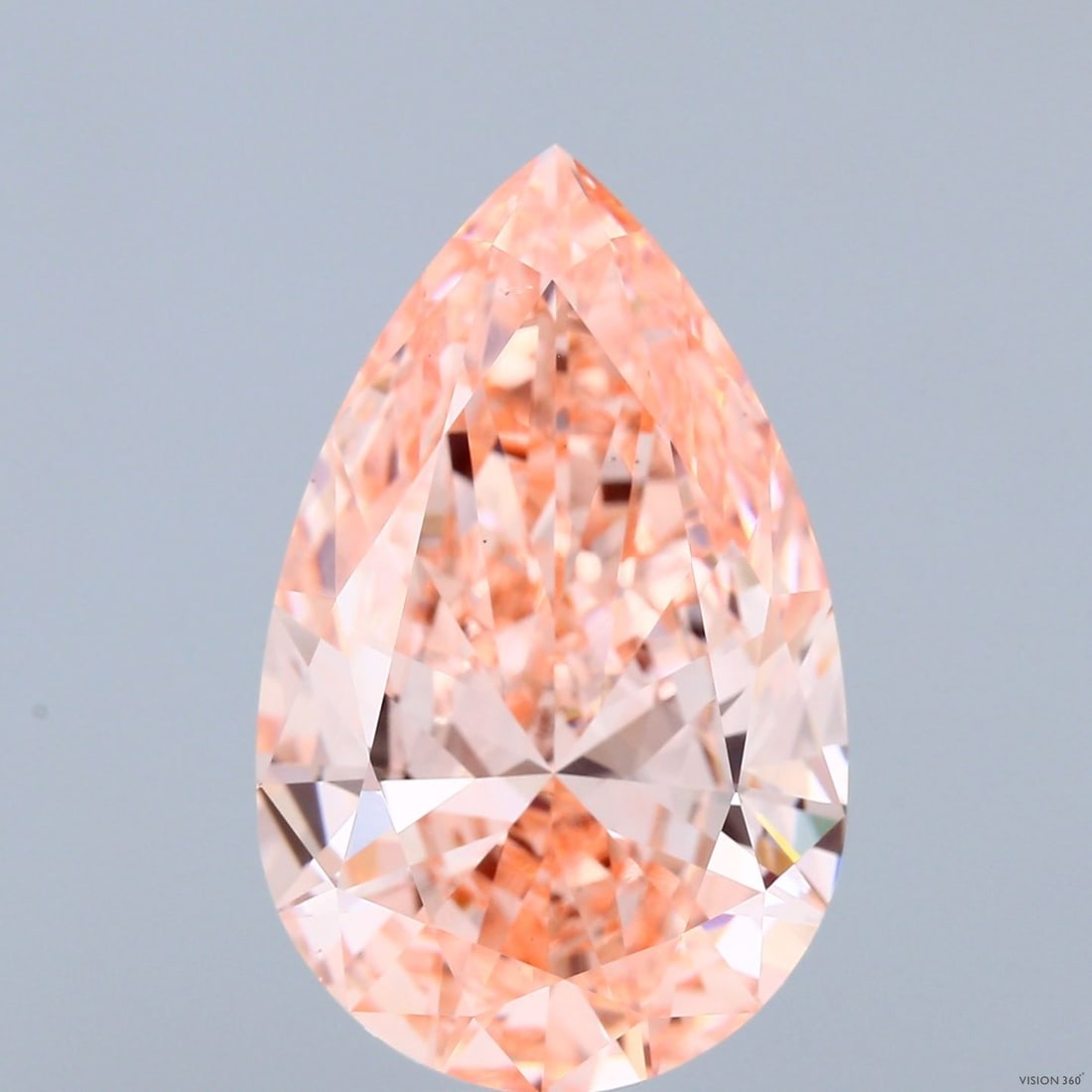 Loose Diamond - PEAR 10.03ct Fancy Vivid Pink VS2: Loose Diamond - PEAR 10.03ct Fancy Vivid Pink VS2 Source: This is a real non-mined Diamond that has been grown in a lab Shape: PEAR Carats: 10.03 Color: Fancy Vivid Pink Certification: IGI Video: