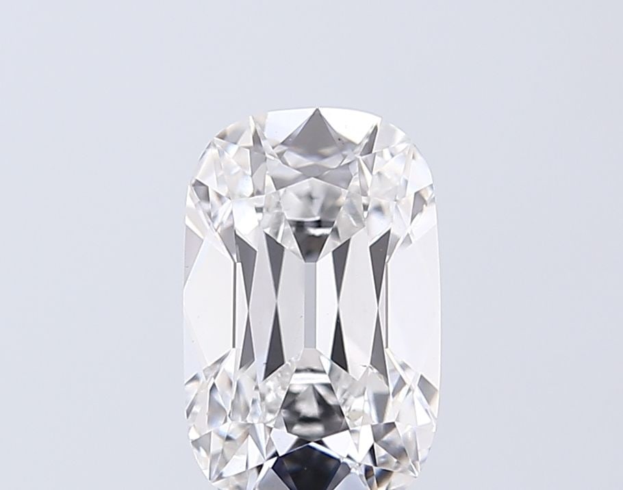 Loose Diamond - CUSHION BRILLIANT 2.51ct E VS1: Loose Diamond - CUSHION BRILLIANT 2.51ct E VS1 Source: This is a real non-mined Diamond that has been grown in a lab Shape: CUSHION BRILLIANT Carats: 2.51 Color: E Clarity: VS1 Certification: IGI Vide