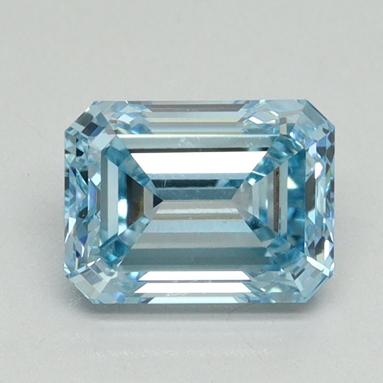 Loose Diamond - EMERALD 1.51ct Fancy Intense Blue VS1: Loose Diamond - EMERALD 1.51ct Fancy Intense Blue VS1 Source: This is a real non-mined Diamond that has been grown in a lab Shape: EMERALD Carats: 1.51 Color: Fancy Intense Blue Certification: IGI Vid