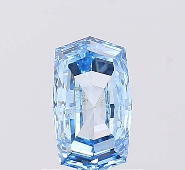 Loose Diamond - OCTAGONAL 0.94ct Fancy Vivid Blue VS2: Loose Diamond - OCTAGONAL 0.94ct Fancy Vivid Blue VS2 Source: This is a real non-mined Diamond that has been grown in a lab Shape: OCTAGONAL Carats: 0.94 Color: Fancy Vivid Blue Certification: IGI Vid