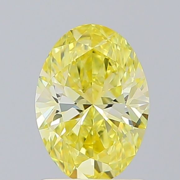Loose Diamond - OVAL 1.02ct Fancy Intense Yellow VS1: Loose Diamond - OVAL 1.02ct Fancy Intense Yellow VS1 Source: This is a real non-mined Diamond that has been grown in a lab Shape: OVAL Carats: 1.02 Color: Fancy Intense Yellow Certification: IGI Video