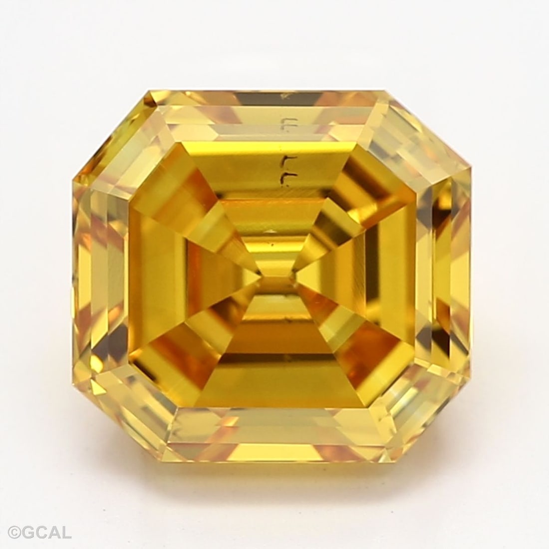 Loose Diamond - OCTAGONAL 1.57ct Fancy Vivid Yellow SI1: Loose Diamond - OCTAGONAL 1.57ct Fancy Vivid Yellow SI1 Source: This is a real non-mined Diamond that has been grown in a lab Shape: OCTAGONAL Carats: 1.57 Color: Fancy Vivid Yellow Certification: GCA