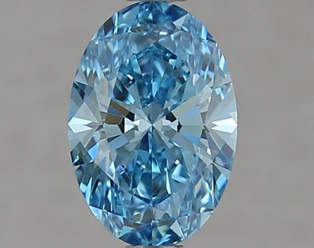 Loose Diamond - OVAL 1.06ct Fancy Vivid Blue VVS2: Loose Diamond - OVAL 1.06ct Fancy Vivid Blue VVS2 Source: This is a real non-mined Diamond that has been grown in a lab Shape: OVAL Carats: 1.06 Color: Fancy Vivid Blue Certification: IGI Video: