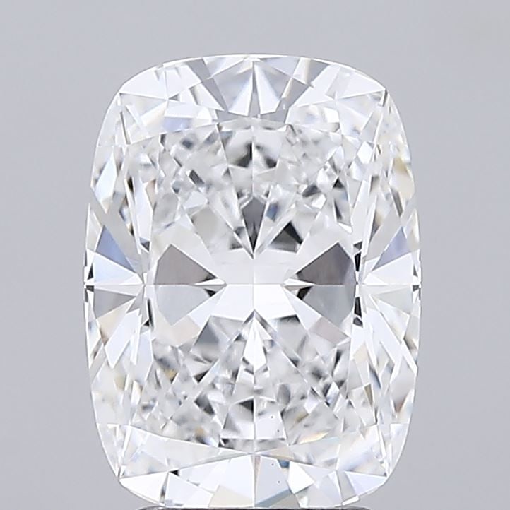 Loose Diamond - CUSHION BRILLIANT 3.29ct D VVS2: Loose Diamond - CUSHION BRILLIANT 3.29ct D VVS2 Source: This is a real non-mined Diamond that has been grown in a lab Shape: CUSHION BRILLIANT Carats: 3.29 Color: D Clarity: VVS2 Certification: GCAL V