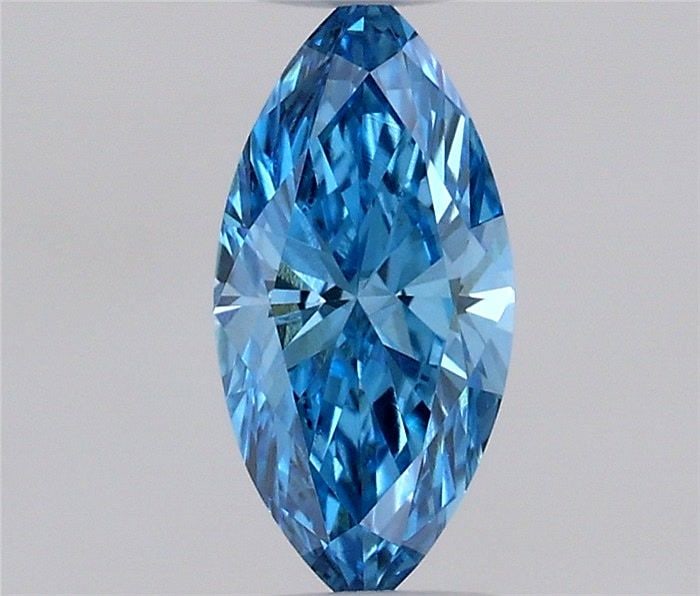 Loose Diamond - MARQUISE 0.28ct Fancy Vivid Blue VS1: Loose Diamond - MARQUISE 0.28ct Fancy Vivid Blue VS1 Source: This is a real non-mined Diamond that has been grown in a lab Shape: MARQUISE Carats: 0.28 Color: Fancy Vivid Blue Certification: IGI Video