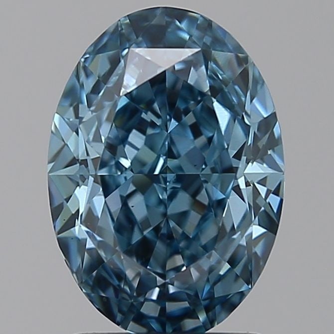 Loose Diamond - OVAL 2.03ct Blue VS1: Loose Diamond - OVAL 2.03ct Blue VS1 Source: This is a real non-mined Diamond that has been grown in a lab Shape: OVAL Carats: 2.03 Color: Blue Certification: NONE Video: