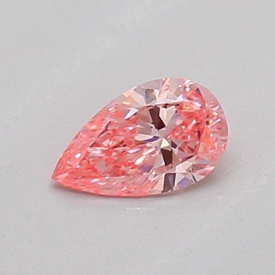 Loose Diamond - PEAR 0.16ct Fancy Vivid Pink VS1: Loose Diamond - PEAR 0.16ct Fancy Vivid Pink VS1 Source: This is a real non-mined Diamond that has been grown in a lab Shape: PEAR Carats: 0.16 Color: Fancy Vivid Pink Certification: IGI The Diamond D