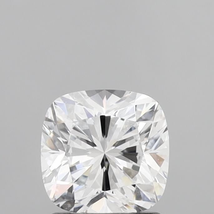 Loose Diamond - CUSHION BRILLIANT 1.42ct D VVS2: Loose Diamond - CUSHION BRILLIANT 1.42ct D VVS2 Source: This is a real non-mined Diamond that has been grown in a lab Shape: CUSHION BRILLIANT Carats: 1.42 Color: D Clarity: VVS2 Certification: IGI Vi