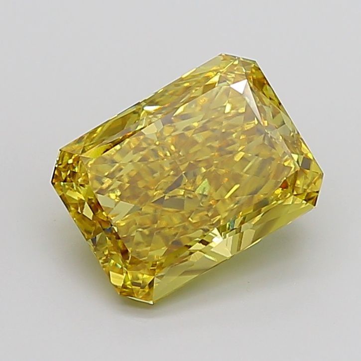 Loose Diamond - RADIANT 8.39ct Fancy Vivid Yellow VS1: Loose Diamond - RADIANT 8.39ct Fancy Vivid Yellow VS1 Source: This is a real non-mined Diamond that has been grown in a lab Shape: RADIANT Carats: 8.39 Color: Fancy Vivid Yellow Certification: IGI Vid