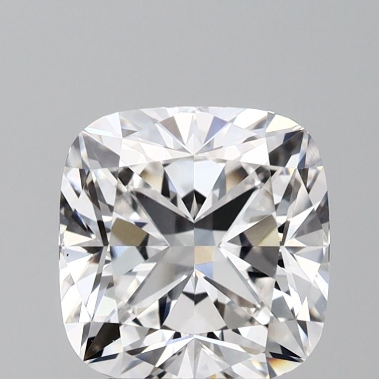 Loose Diamond - CUSHION BRILLIANT 2.71ct F VS1: Loose Diamond - CUSHION BRILLIANT 2.71ct F VS1 Source: This is a real non-mined Diamond that has been grown in a lab Shape: CUSHION BRILLIANT Carats: 2.71 Color: F Clarity: VS1 Certification: GIA Vide