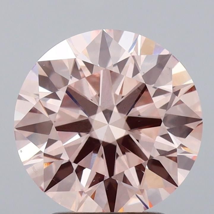 Ideal Loose Diamond - ROUND 2.58ct Fancy Pink VS1: Ideal Loose Diamond - ROUND 2.58ct Fancy Pink VS1 Source: This is a real non-mined Diamond that has been grown in a lab Shape: ROUND Carats: 2.58 Color: Fancy Pink Certification: IGI Video: