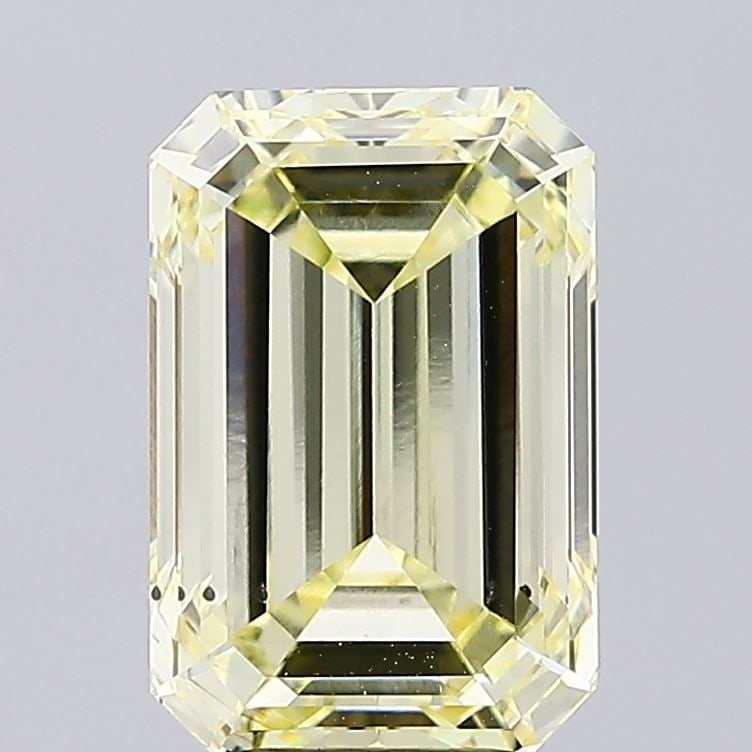 Loose Diamond - EMERALD 5.92ct Fancy Yellow VS2: Loose Diamond - EMERALD 5.92ct Fancy Yellow VS2 Source: This is a real non-mined Diamond that has been grown in a lab Shape: EMERALD Carats: 5.92 Color: Fancy Yellow Certification: IGI Video: