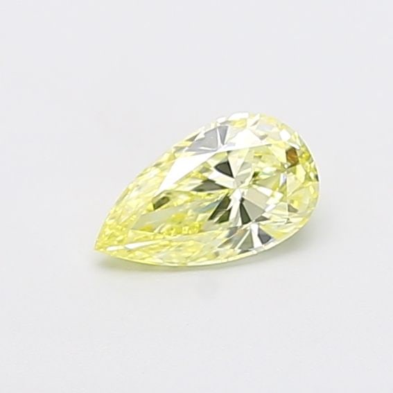 Loose Diamond - PEAR 0.52ct Fancy Intense Yellow VVS2: Loose Diamond - PEAR 0.52ct Fancy Intense Yellow VVS2 Source: This is a real non-mined Diamond that has been grown in a lab Shape: PEAR Carats: 0.52 Color: Fancy Intense Yellow Certification: IGI Vide
