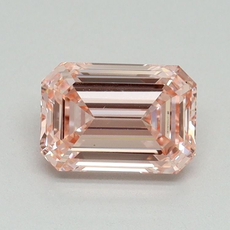 Loose Diamond - EMERALD 1.07ct Fancy Vivid Pink VS1: Loose Diamond - EMERALD 1.07ct Fancy Vivid Pink VS1 Source: This is a real non-mined Diamond that has been grown in a lab Shape: EMERALD Carats: 1.07 Color: Fancy Vivid Pink Certification: IGI Video: