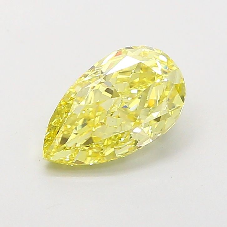 Loose Diamond - PEAR 1.51ct Fancy Intense Yellow VS1: Loose Diamond - PEAR 1.51ct Fancy Intense Yellow VS1 Source: This is a real non-mined Diamond that has been grown in a lab Shape: PEAR Carats: 1.51 Color: Fancy Intense Yellow Certification: IGI The D