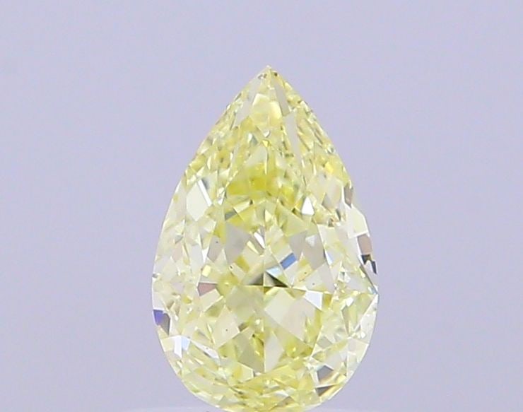 Loose Diamond - PEAR 1.02ct Fancy Yellow VS1: Loose Diamond - PEAR 1.02ct Fancy Yellow VS1 Source: This is a real non-mined Diamond that has been grown in a lab Shape: PEAR Carats: 1.02 Color: Fancy Yellow Certification: IGI Video: