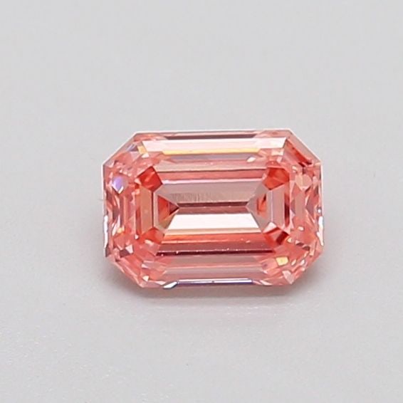 Loose Diamond - EMERALD 0.4ct Fancy Intense Pink VS2: Loose Diamond - EMERALD 0.4ct Fancy Intense Pink VS2 Source: This is a real non-mined Diamond that has been grown in a lab Shape: EMERALD Carats: 0.4 Color: Fancy Intense Pink Certification: IGI Video