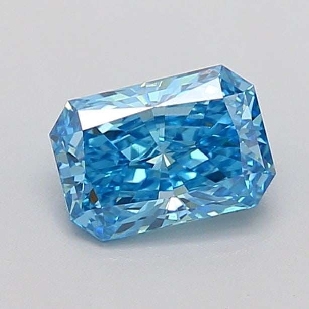 Loose Diamond - RADIANT 0.92ct Fancy Vivid Blue VS1: Loose Diamond - RADIANT 0.92ct Fancy Vivid Blue VS1 Source: This is a real non-mined Diamond that has been grown in a lab Shape: RADIANT Carats: 0.92 Color: Fancy Vivid Blue Certification: IGI Video: