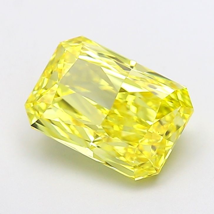 Loose Diamond - RADIANT 4.03ct Fancy Vivid Yellow VS1: Loose Diamond - RADIANT 4.03ct Fancy Vivid Yellow VS1 Source: This is a real non-mined Diamond that has been grown in a lab Shape: RADIANT Carats: 4.03 Color: Fancy Vivid Yellow Certification: IGI Vid