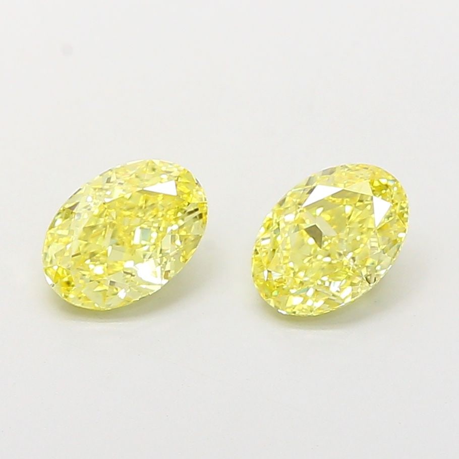 Loose Diamond - OVAL 1.08ct Fancy Vivid Yellow VVS2: Loose Diamond - OVAL 1.08ct Fancy Vivid Yellow VVS2 Source: This is a real non-mined Diamond that has been grown in a lab Shape: OVAL Carats: 1.08 Color: Fancy Vivid Yellow Certification: IGI Video: